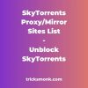 SkyTorrents Proxy